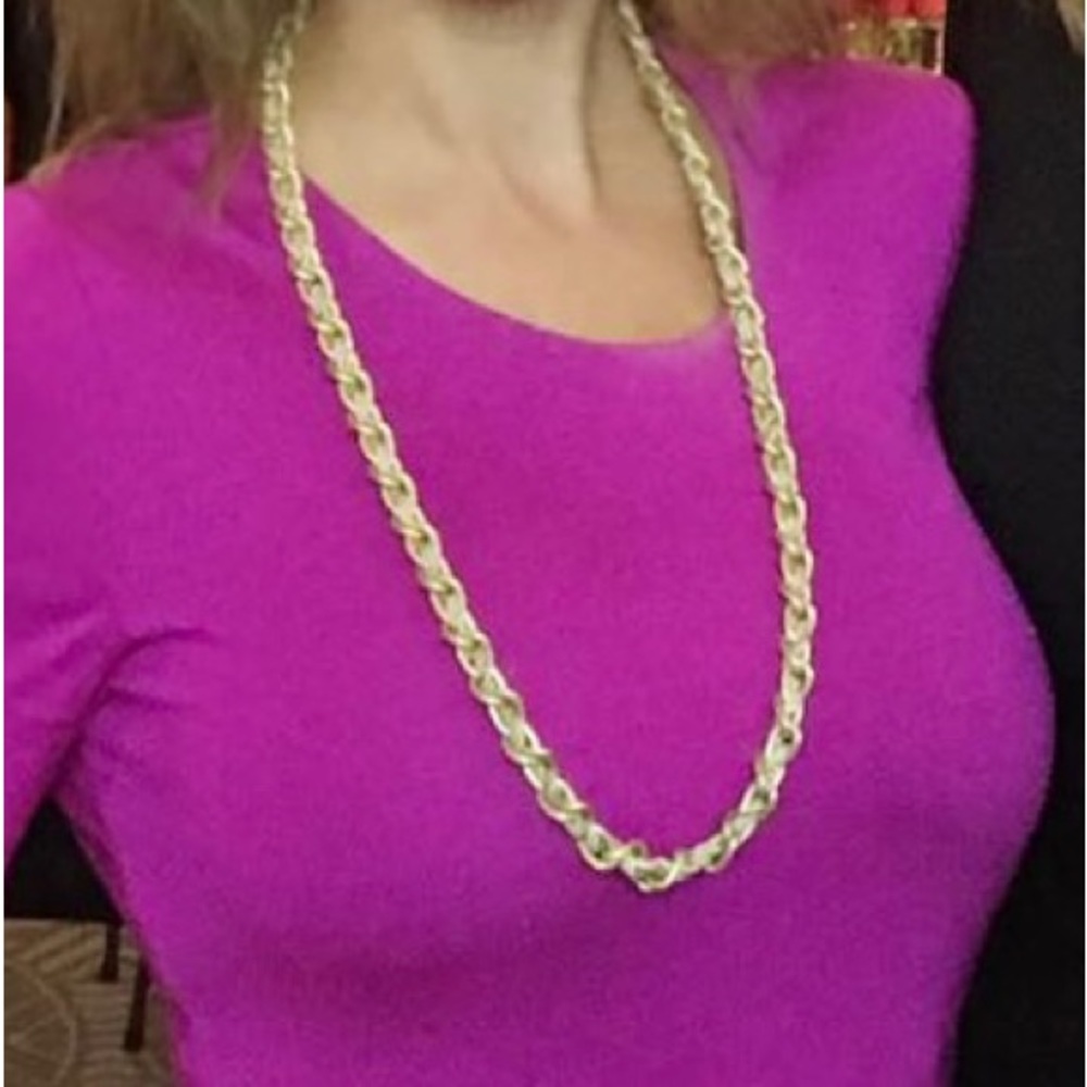Intermix Necklace. Color Gold/silver.